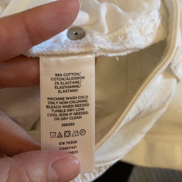 Loft white skinny jeans - Picture 6 of 6